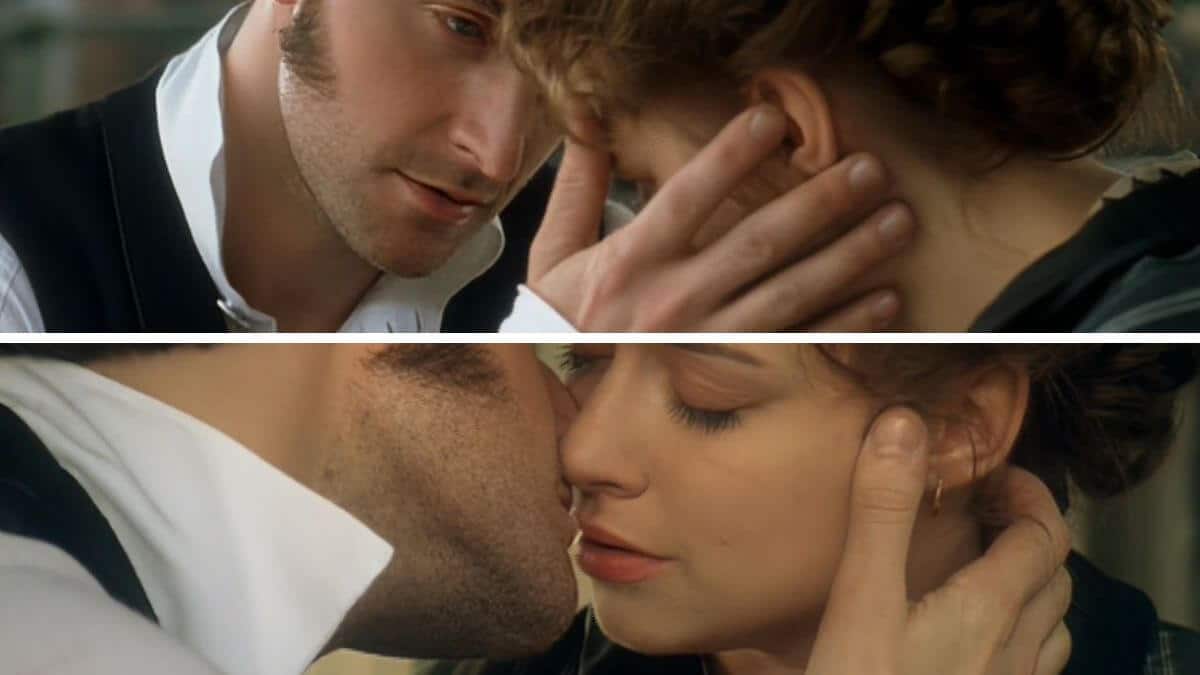 North and South - Margaret Hale and Mr. Thornton before kiss