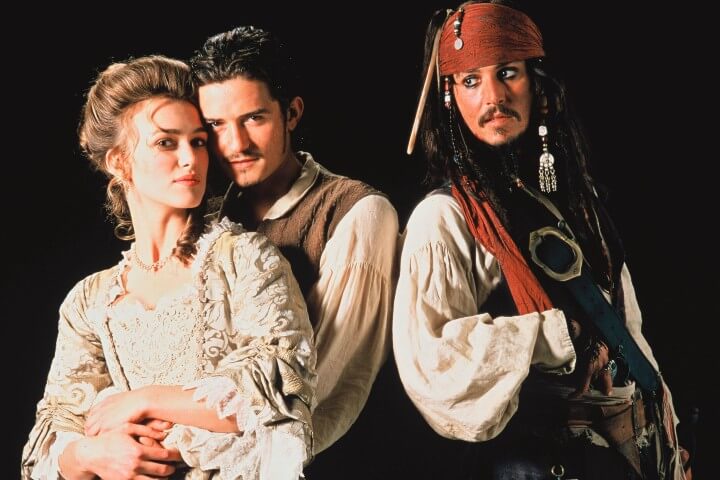 pirates of the caribbean one promo photo; period dramas on disney plus