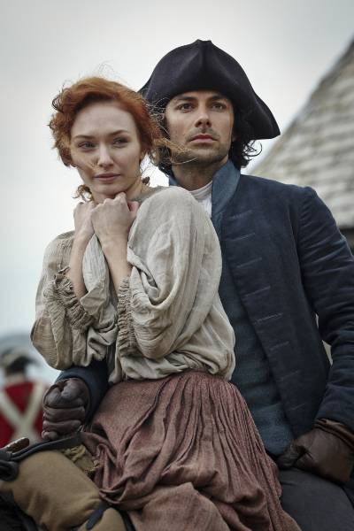 Poldark Ross and Demelza image