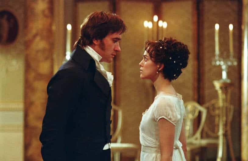 Pride and Prejudice (2005) Lizzie (Kiera Knightley) and Darcy's (Matthew McFayden) First Dance