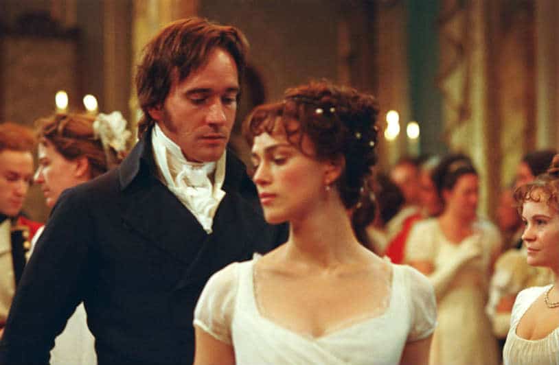 Pride and Prejudice (2005) Lizzie (Kiera Knightley) and Darcy's first dance