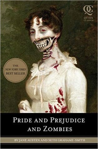 pride and prejudice and zombies book cover