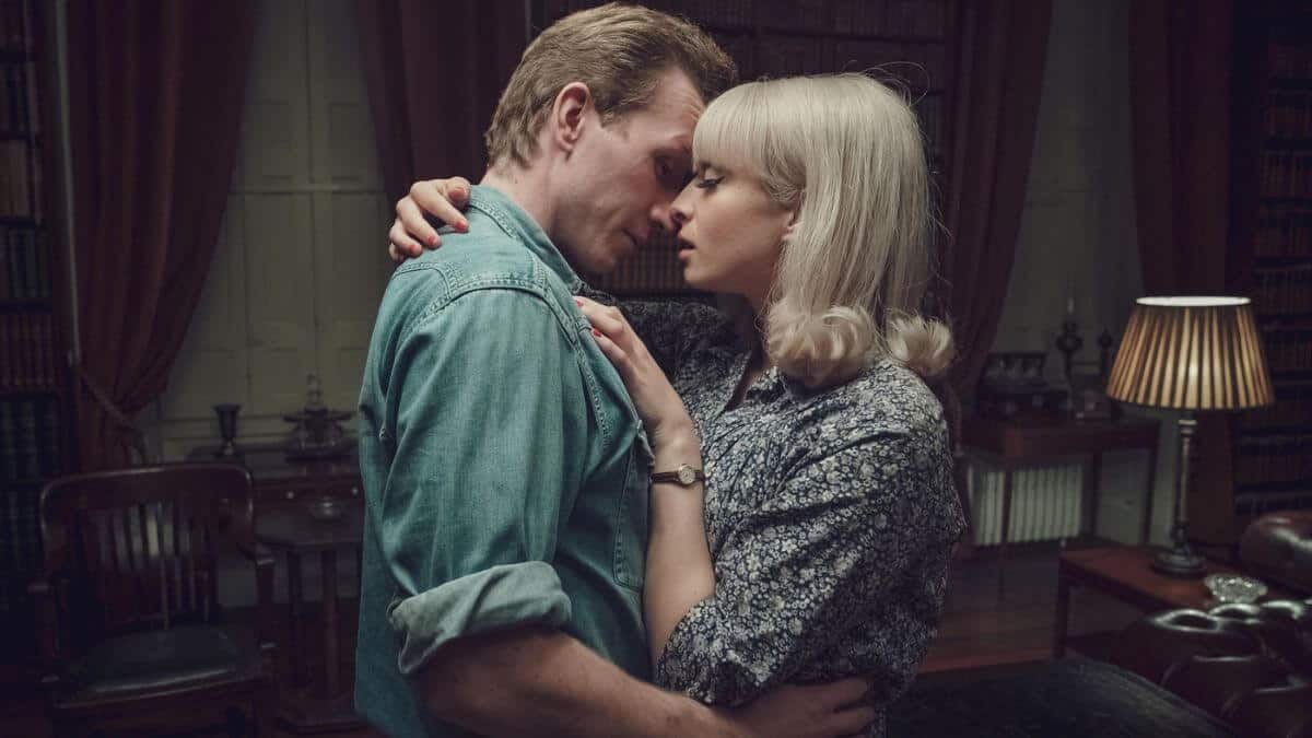 Ridley Road publicity still of a couple about to kiss