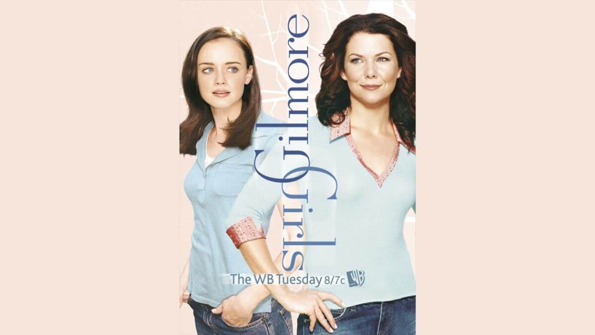 Rory and Lorelai Gilmore Girls WB poster