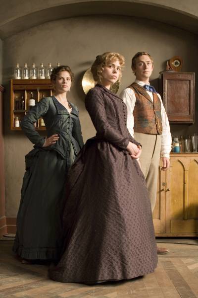 Ruby in the Smoke promotional image (the Sally Lockhart Mysteries); best BritBox shows with romance