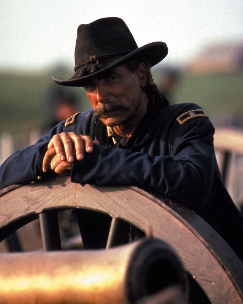 Sam Elliott in Gettysburg film