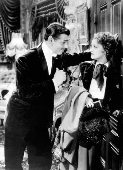 San Francisco publicity still with Clark Gable and Jeanette MacDonald