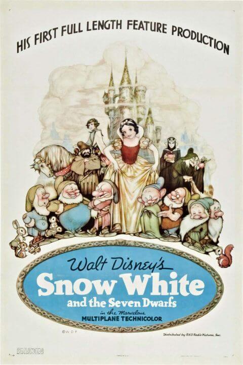 snow white and the seven dwarfs poster