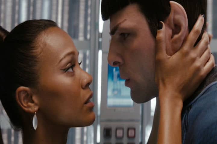 Spock and Uhura -