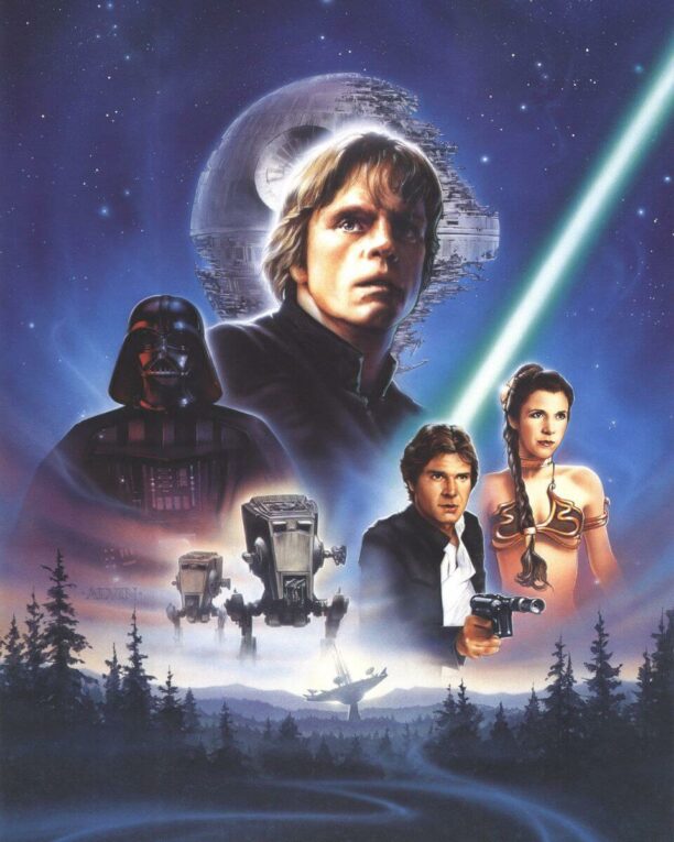 star wars return of the jedi promo art