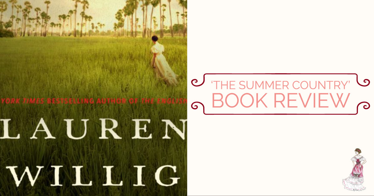 summer country book review showing a book cover with a girl in a meadow