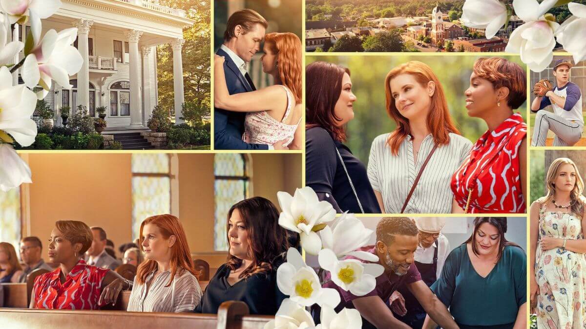 Sweet Magnolias promo collage