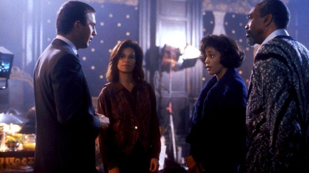 The Bodyguard 1992 still of actors