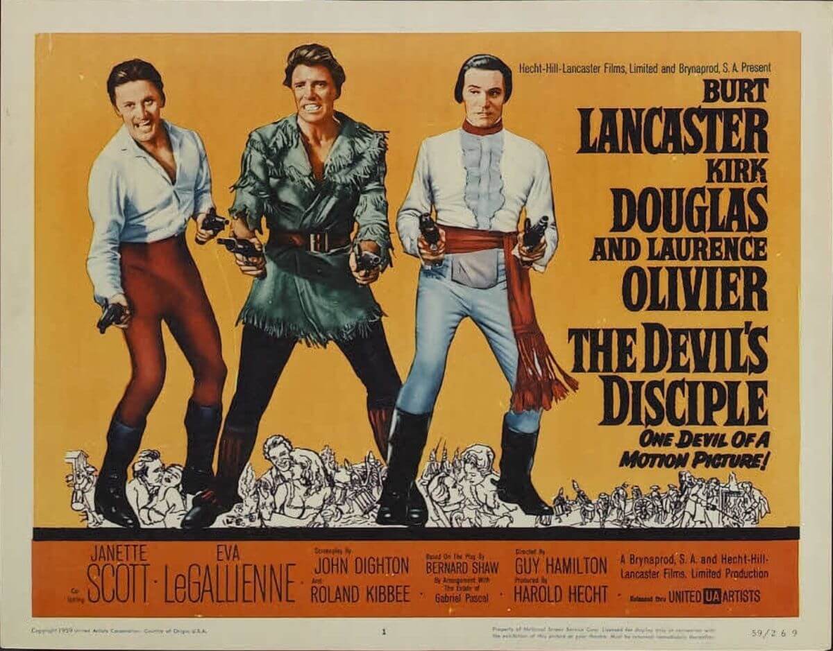 The Devil's Disciple lobby card