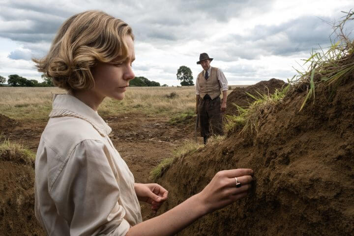 The Dig publicity photo with Carey Mulligan