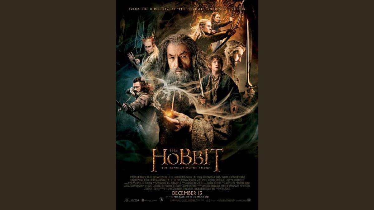 the hobbit review featured image showing the official hobbit poster