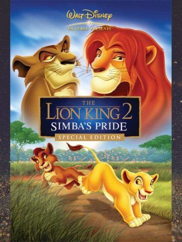 The Lion King 2 poster: kiara and kovu