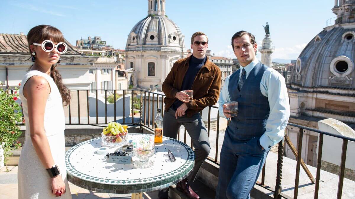 The Man From U.N.C.L.E. cast promo photo