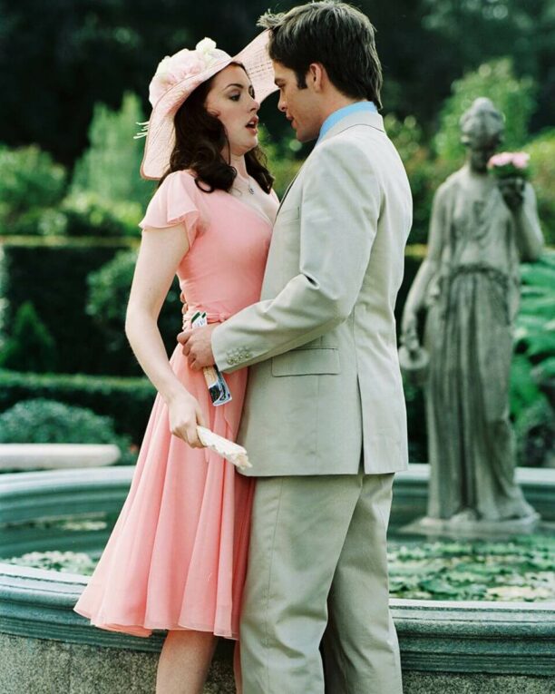 The Princess Diaries 2 still with Anne Hathaway and Chris Pine