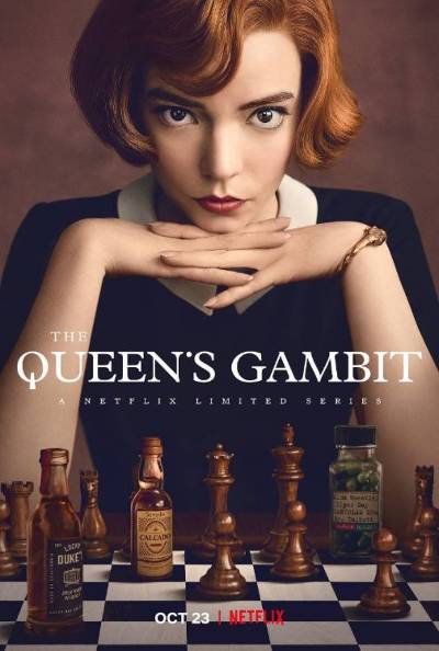 the queen's gambit netflix poster