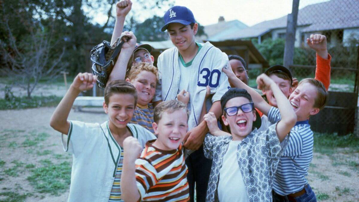 The Sandlot promo photo of cast