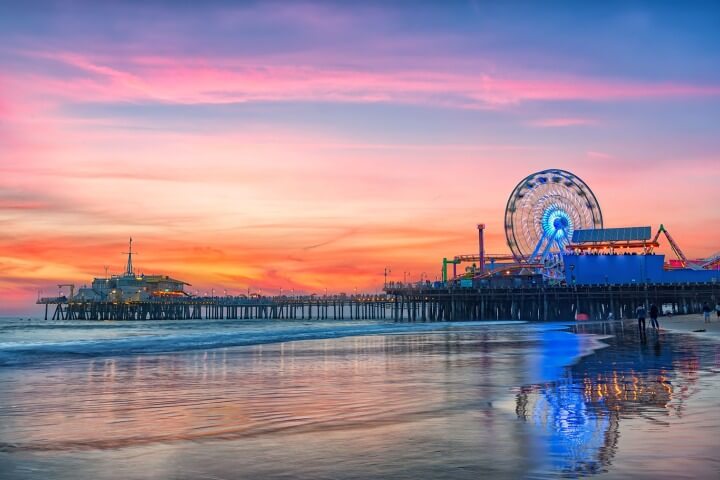 The Santa Monica Pier