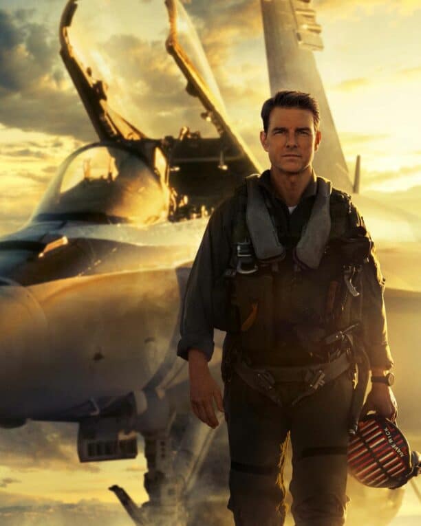 Top Gun Maverick promo photo with Tom Cruise