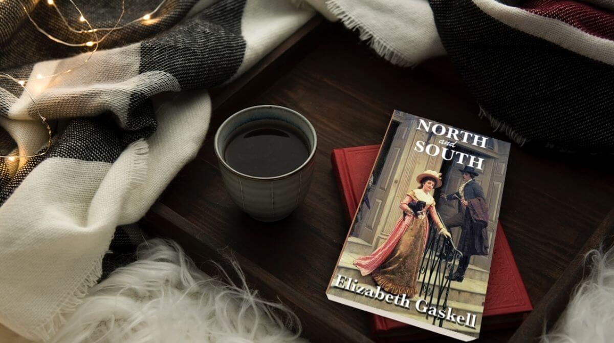 north and south book cover with cozy background