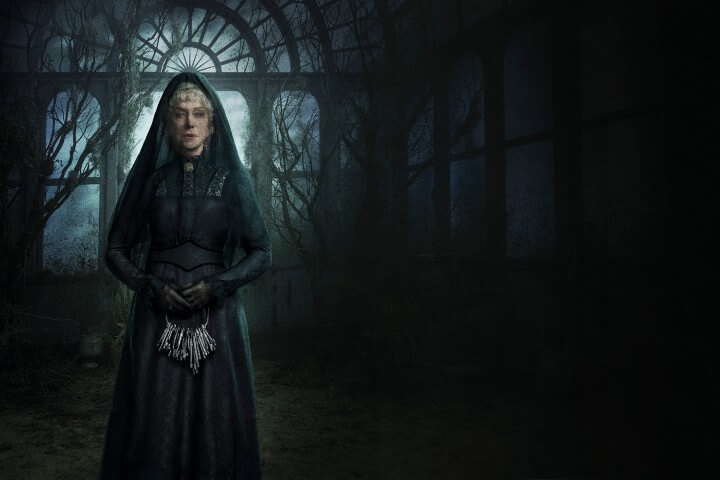 winchester promo photo with Helen Mirren - gothic films