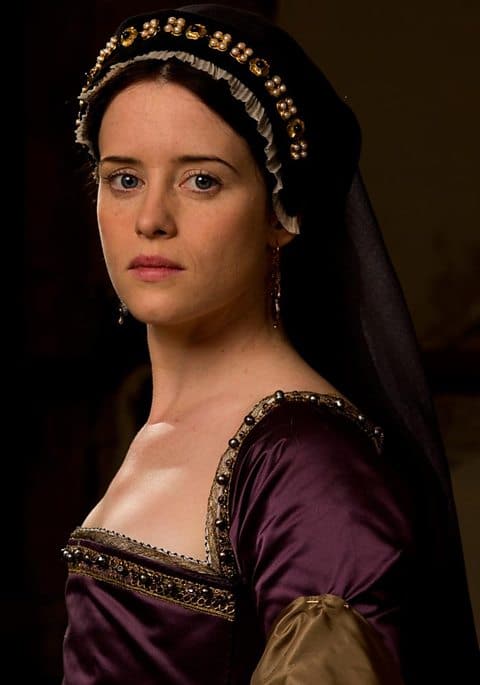 Claire Foy as Anne Boleyn