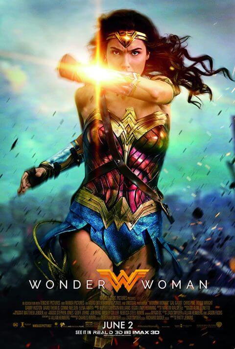 wonder woman movie poster