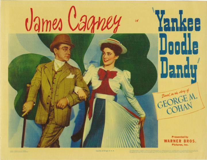 Yankee Doodle Dandy classic movie poster; 4th of July movies