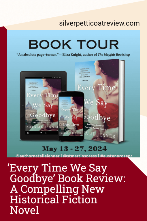 ‘Every Time We Say Goodbye’ Book Review: A Compelling New Historical Fiction Novel Pinterest image